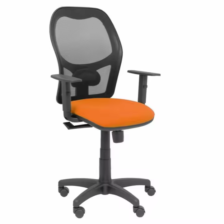 Silla de Oficina P&C 8B10CRN Con reposabrazos Naranja - 1