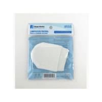 Irisana - Guante Desmaquillante - Blanco - Microfibra - Limpiador Facial - Elimina las Células Muertas - Ideal para el Cuidado de la Piel - Reutilizable - details 1