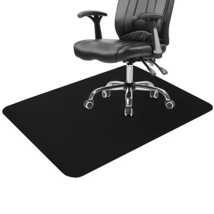 BRICOGAMO Alfombrilla Suelo Escritorio - Protector Gaming | Tapete Ordenador | Plástico Oficina | Transparente Parquet | Base Antideslizante PC - 1