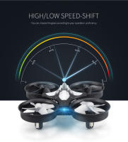 JJRC H36 2.4G Mini Dron RC Cuadrocóptero 4CH Juguete Dron Con Luz LED Para Niños Juguete Dron Sin Cabeza Para Niños - details 8