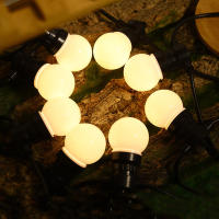 Lámpara De Globos LED Impermeable 23M Para Exterior Camping Decoración De Navidad Boda Jardín Patio Cadena De Luces Conectable - details 3
