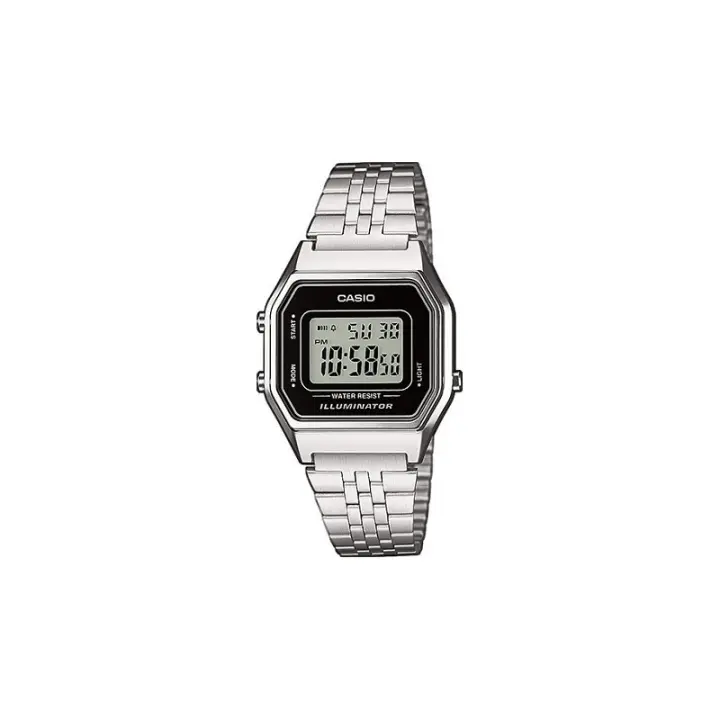 Reloj Casio Vintage Coleccion Mujer Acero Iconic Digital 29mm La680wea-1ef - 1