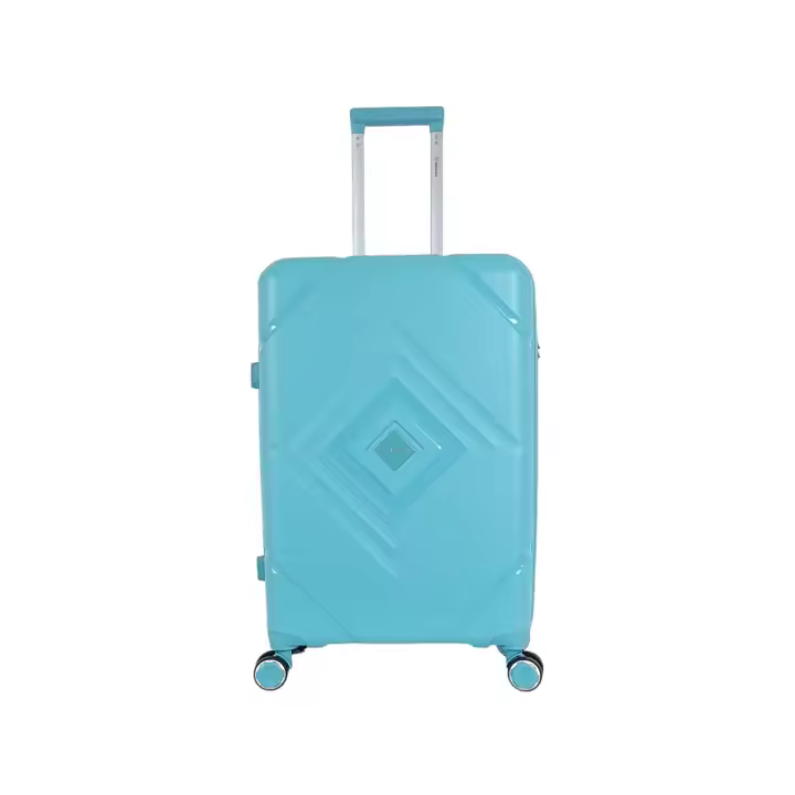 Maleta barata de Viaje Mediana Benzi BZ5752 Turquesa  de  66 x 43 x 25 cm. muy ligera 3,4 kg. 4 ruedas dobles giratorias 360º. Cerradura de combinación. Excelente relación calidad-precio. Color Turquesa - 1