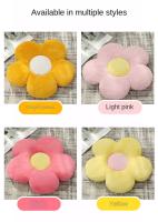 Cojín De Flor Para Sofá Ventana De Bay Window Y Suelo Del Dormitorio Cojín De Butaca Sunflower Regalo De Cumpleaños Para Niña Cojín Relleno De Espuma PU Material Poliéster 100% - details 11