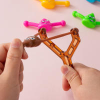 Juguete De Decompresión Para Niños 5PCS Juego De Falso Hecho De Madera Slingshot Prank Para Fiesta De Cumpleaños Y Día Del Niño - details 4