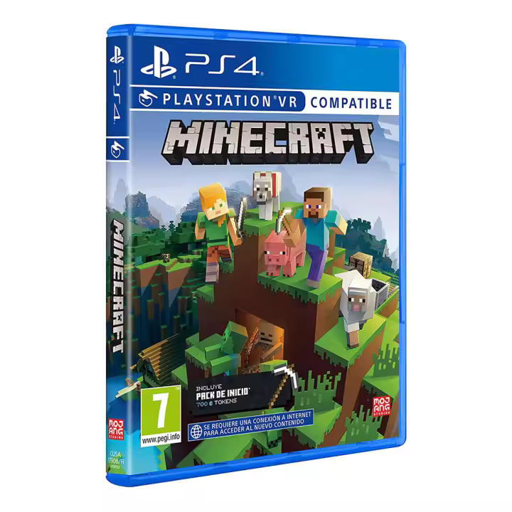 PlayStation MINECRAFT - STARTED COLLECTION REFRESH PS4 - PAL España - Formato físico - Nuevo precintado - 1