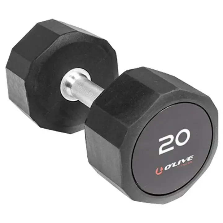 Material musculación Mancuernas Olive Mancuerna Pro-style 20kg Negro - 1