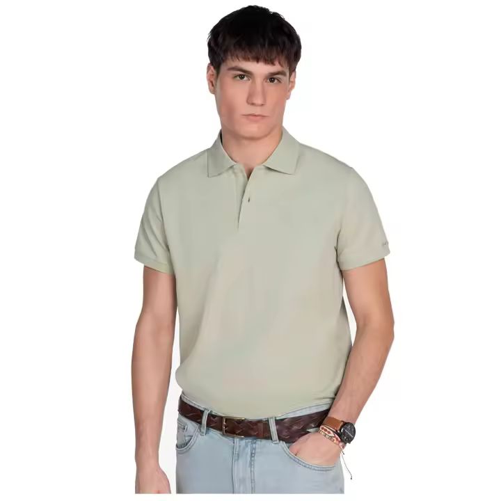 Polo de Manga Corta Harper & Neyer  para hombre en color verde - 1