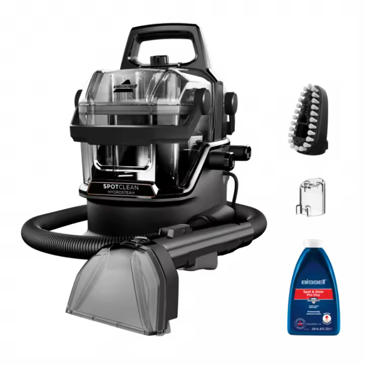 Aspirador Quitamanchas con Vapor Bissell Spotclean Hydrosteam Select 3697N -  Máquina Limpiadora para Tapicerías, Alfombras, Moquetas Profesional - 1
