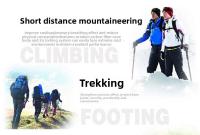 Bastón De Caminar JUNGLE KING Unisex RGB Telescópico Ajustable De Aluminio Para Senderismo Y Correr Punta De Acero Tungsteno Carbono - details 5