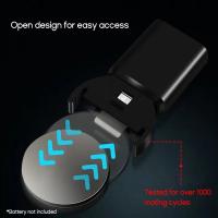 Adaptador De Batería De Botón Li-ion LIR2032 LIR2025 ML2032 ML2025 CR2032 USB Tipo C Cargador Rápido Accesorio De Cargador - details 3