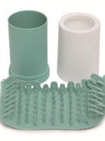 1Pcs Limpia Pies De Perro Y Gato En Un Solo Golpe Taza De Limpieza De Pies De Silicona Desechable Limpiador Manual Para Mascotas - details 3