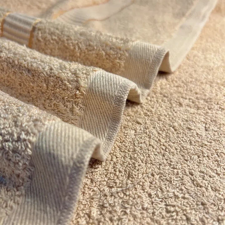 Toallas de Ducha Toallas 100% Algodon Toallas Baño Ducha Gimnasio Towels Extra Suaves Muy Absorbente y Secado Rápido Tocador (30x50cm) x2 - 1