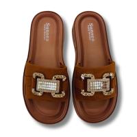 Sandalias para mujer con la suela antideslizante con un diseño de pala marca sunsea - details 2