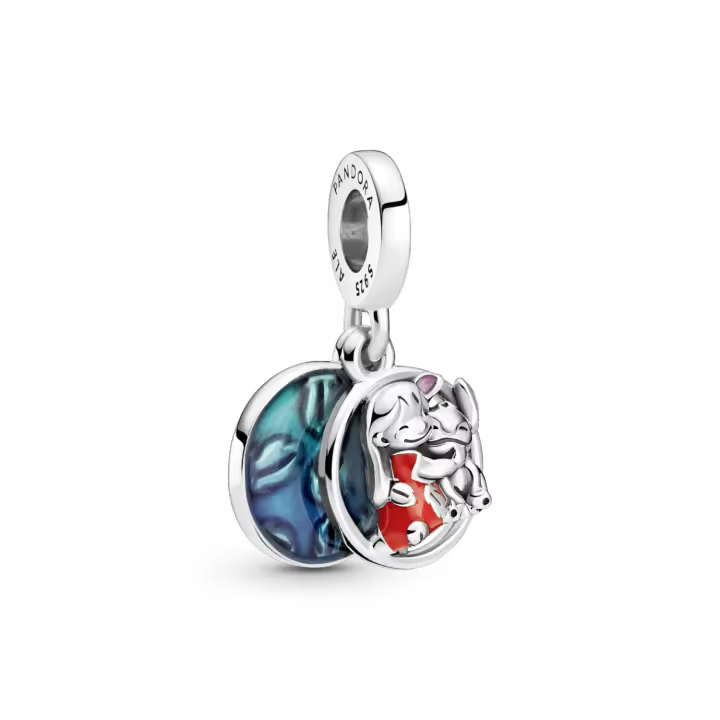 Charm colgante Pandora 799383C01 Lilo & Stitch - 1