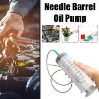 Siringa Grande De 100/300/550ml Con Bomba De Aceite Y Tubo De 1m Para Alimentación De Animales Medición De Nutrientes En Hidroponía - details 3