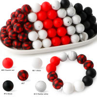 Kit De 20 Piezas De Bolas De Silicona Redondas De 15MM Para Fabricación De Joyería DIY Correas De Llavero Pulseras Collares Accesorios - details 10