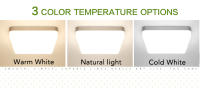 MARPOU Luz De Techo LED Cuadrada 48W 36W 24W 18W Luz Natural Blanco Cálido Blanco Frío Decoración Para Sala De Estar Dormitorio Cocina - details 1