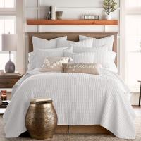 Vivid Torral - Colcha Piqué Simone Reversible: Efecto Lavado a la Piedra, Disponible en 3 colores (Gris, blanco, beige) - details 0