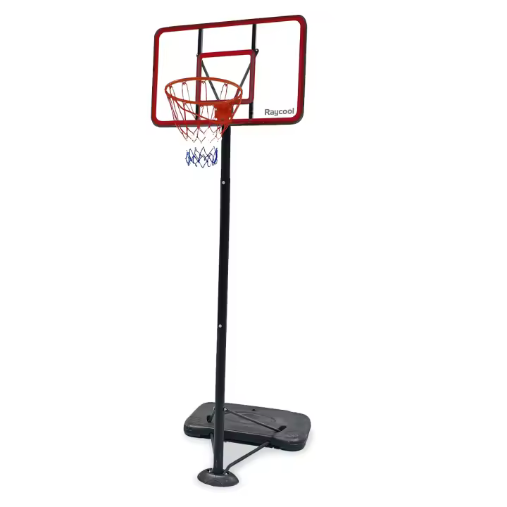 Raycool Canasta de Baloncesto para Jardín Ajustable Street 540  Regulable a Altura Reglamentaria 3,05m o 2,45m Para Niños  Fácil Montaje - 1