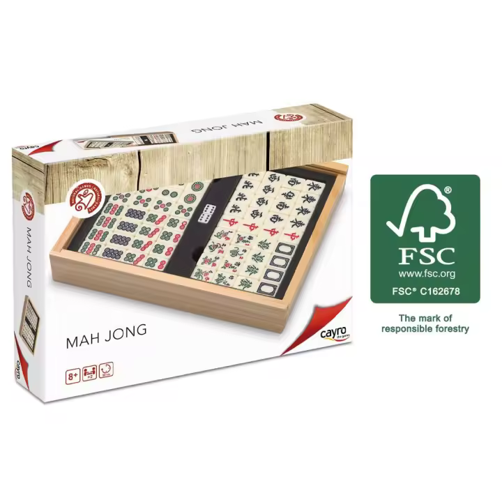 Cayro MAH JONG MADERA Juego de Mesa 682 - 1