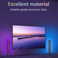 Luz De Ambiente LED RGB Controlada Por Voz Para Coche Multifuncional Con Control Remoto Inteligente Cambio De Color Decoración De Escritorio Negro Contemporáneo - details 2