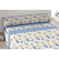 Juego de sábanas infantiles para cama de 90cm y 105cm - 4 modelos: Astronauta, Unicornio, Sirena, Dinosaurios - 50% Poliéster 50% Algodón - Divertidos diseños temáticos y gran calidad - Kimbatex Textil Hogar Tienda - details 5