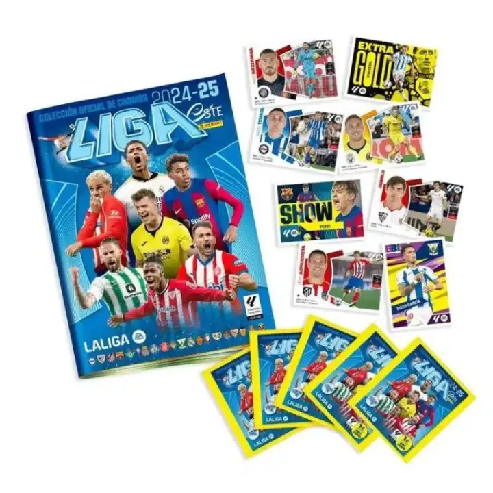 Starter pack Liga Este 24 25 con albúm y 5 sobres de Panini - 1