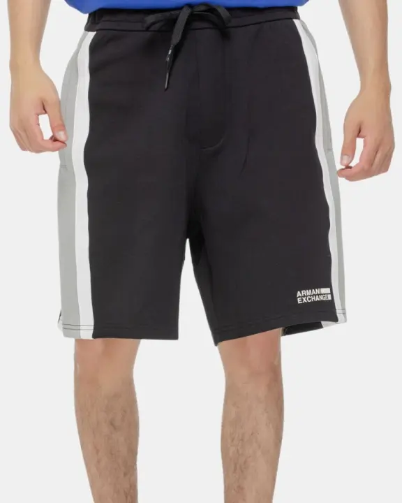 ARMANI EXCHANGE XM000521 AF13047 Pantalones Bermudas Hombre Negro - 1