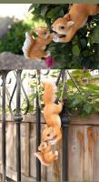 1pc Squirrel Figurine De Resina Creativa Para Decoración De Jardín Y Exterior Tema Animal Ideal Para Adornos Exteriores - details 2