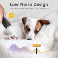 Cortañas para Perros, Kit de ASEO para Perros with 4 Cutillas desmontables, CortaÑas de Perro de Bajo Ruido - details 0