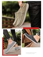 Zapatos De Lona Para Hombre Verano 2024 Transpirables Y Cómodos Zapatillas De Buceo Ultraligeros Tallas Grandes Hasta 47 - details 7