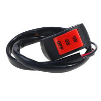 Botón deInterruptor De Manillar Para Motocicleta 22mm LED Farol Lejano Cerca Tres Líneas Usado Como ON/ON/OFF Para Luces Generales - details 7