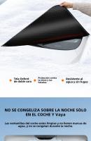 SEAMETAL Cubierta De Nieve Para Coche Con Imán Cubierta Frontal De Ventanas Autónomas Protector Exterior Con Cinta Reflectante - details 10