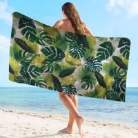 Toalla De Microfibra Absorbente Y Secado Rápido Para Playa Yoga Natación Senderismo Toalla De Palmas Suave Y De Alta Calidad Para Deportes Y Viajes - details 7