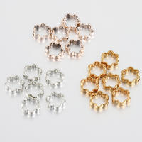 50pcs De Capas De Bolas Espaciadoras En Forma De Flor 12mm Para Hacer Joyas DIY Accesorios Para Collares Y Pulseras - details 6
