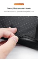Almohadilla De Muñón De Espalda Para Silla De Oficina Cómoda Cubierta De Espuma De Memoria 1 Pieza/2 Piezas Partes De Silla De Oficina Para Hogar - details 0