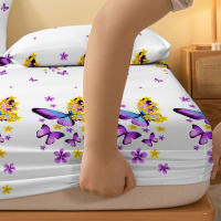 Sábana Matutina Con Patrón De Baile Mate 1 Pieza Colchón De Cama Con Estampado Para Dormitorio Sin Fundas Para Almohadas - details 4