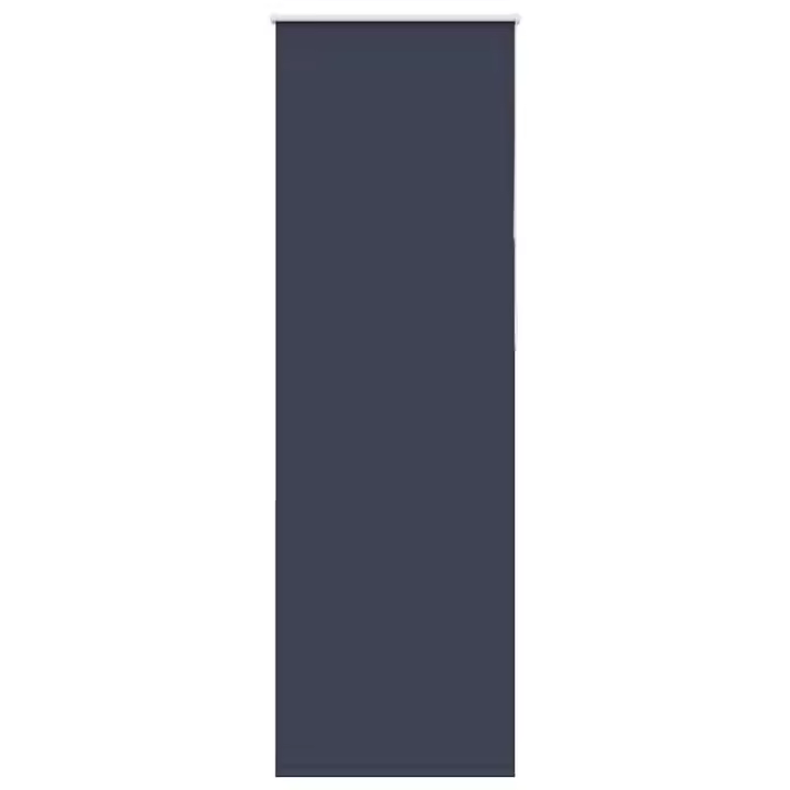 vidaXL Estor Enrollable Opaco marino 85x230 cm Tela Ancho 80,7 cm - 1