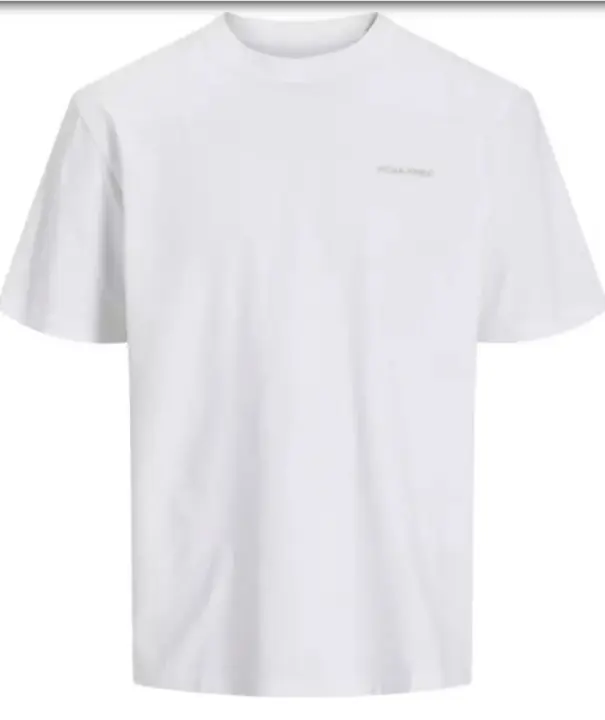 Camiseta JACK & JONES JCOPACER BACK PRINT TEE 12273297 BLANCO Blanco - 1