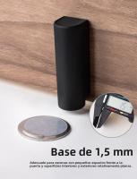 Nuevos Parachoques De Puerta Ultra Fina Silenciosa Anticolisión Sin Perforación Fuerte Magnetismo Para Baño Material ABS+Magnetismo Fuerte - details 3