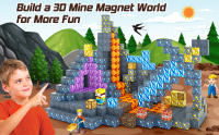 Juego De Bloques Magnéticos 72 Piezas Mundo De Los Minerales Torre De Cavernas Juguete Educativo Para Niños Edad 3+ Montessori - details 0