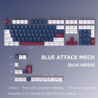 Keycaps De PBT Perfiles Cherry Para Gaming Teclado Mecánico MX Switches Layout ISO Minimalista Para GMK87 AULA 75 126 Teclas - details 22