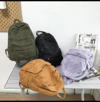 Mochila De Lona Para Mujer Gran Capacidad Estilo Vintage Para Estudiantes De Colegio Y Viajes Mochila Casual Para Damas - details 14