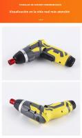 Destornillador Eléctrico Recargable Pequeño Y Potente 4.2V 6Nm 1300mAh 250rpm Sin Batería Set De Destornilladores Para DIY En El Hogar - details 35
