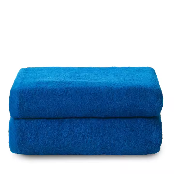 Set 2 Toallas baño (70x140) Azulina, El mejor textil para tu hogar, Fijalo - 1