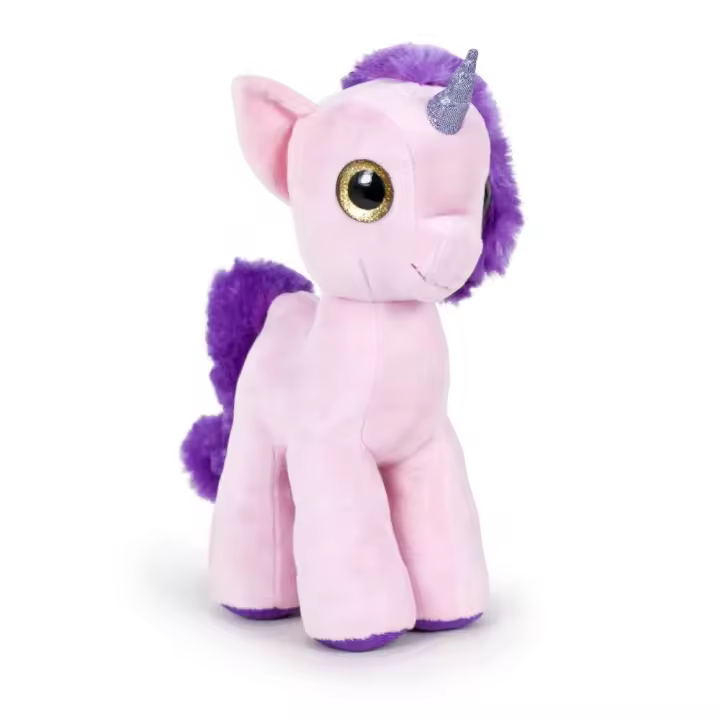 PELUCHE UNICORNIO COLOR ROSA PEQUEÑO 18 CM, 760016010, PLAY BY PLAY, TIENDA CON LICENCIA OFICIAL - 1