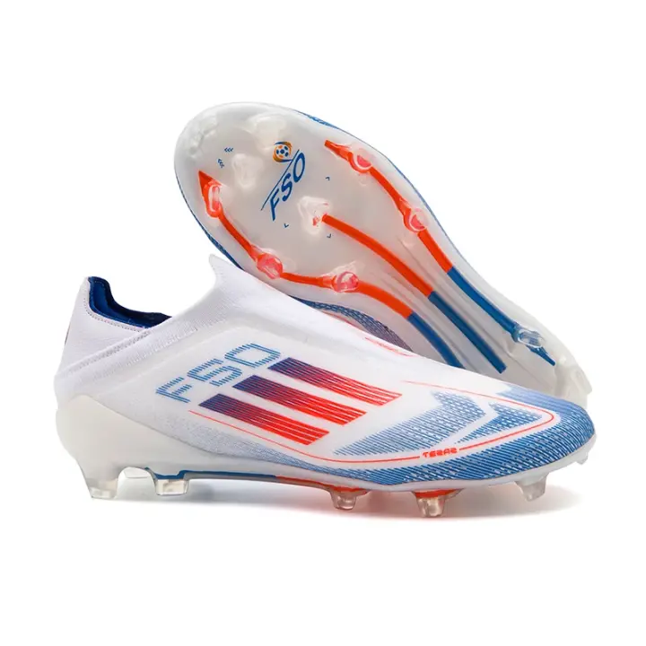 Zapatos De Fútbol Profesionales Para Hombres Antideslizantes Microfibra Suela De TPR Botas De Campo De Hierba Entrenamiento Interior Ultra Ligero - 1