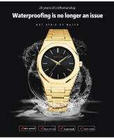 Reloj De Pulsera Para Hombre De Acero Inoxidable Negro Clásico Y De Negocios Resistente Al Agua Con Movimiento De Japón Reloj De Cuarzo Para Hombres - details 9