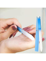 Archito De Uñas De Vidrio Colorido Para Manicura Y Pediura Con Tubo Abs Polishing Medium Para El Cuidado De Las Uñas - details 0